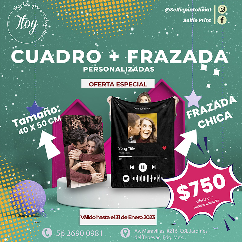 iToy: Regalo personalizado kit combo